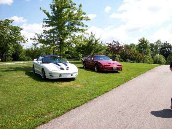 the first 2 to show up