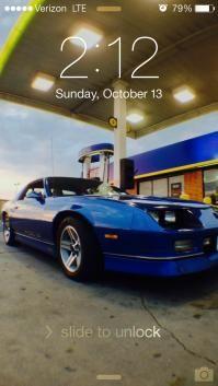 My phone screen saver of the IRoc'