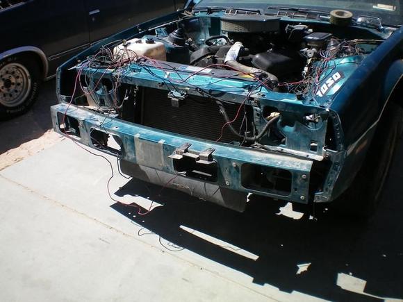 92 camaro 454 bumper with nose removed