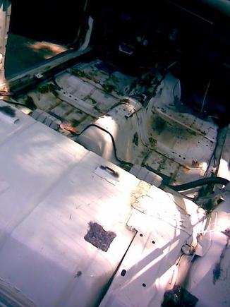 84 T/A interior progress