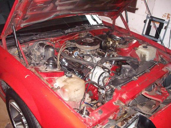 with the new motor in