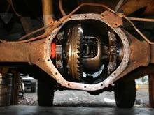 Differencial oil change