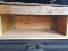 Next I added sides and a bottom, to make it a "toolbox"