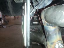 The tire carrier isn't fully closed license plate needs raised about 1.5"