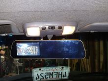 New traffic recording cam  (front and rear) doubles as a backup camera, triples as offroad trip camera :) :)  I installed the main unit but haven't finished installing the rear camera yet.