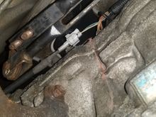 Nothing big, redid the linkage for the shift to transmission. Pulled the stock linkage out, cut it shorter and welded back together. 10min fix once it was out.