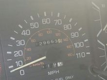 Current mileage 