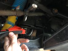 Strap wrench and deep well 14mm
