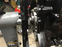 Not too good a view of the rear main. Didn’t think to get a pic until after the block was bolted back up to the engine stand. 