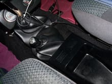 I'll connect the front end to a new Shifter console at some point after I get the Rubber boots I want