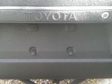 yeah....I went ahead and shot the door handles and the rear tailgate hatch.  I'll go back in and hand-paint the TOYOTA letters later