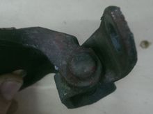 retaining mushroom that needs to be removed