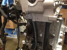 Timing set installed