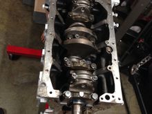 Crank installed and rods all torqued