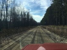 zooming along on a long straight