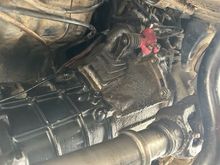 This is where it was leaking and I noticed I had an issue