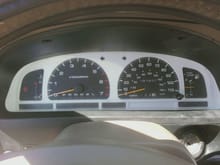 painted gauge white