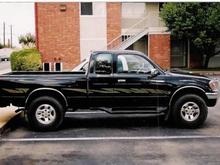 This is an old picture of my Toyota when I just bought it new back in 1996.