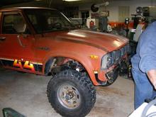 After being lifted
