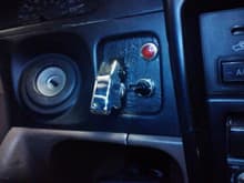 Winch in-cab control panel