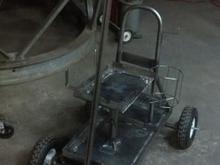 Finished welding cart