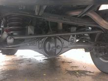 Rear susp. pan hard drop coming