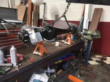 Sorry no photos of rebuilding front axle, just followed Lowrangeoffroad's youtube tutorials