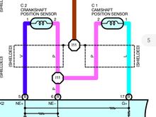 1998 2WD A/T ECU pinouts 