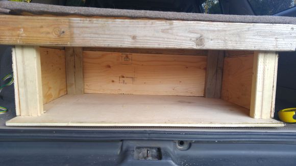 Next I added sides and a bottom, to make it a "toolbox"