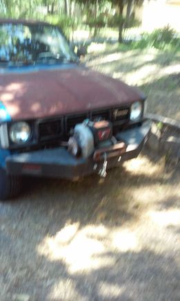 the winch will pull twice the trucks weight. A bonus that i will put to use.
