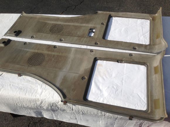 Rear panels before paint 