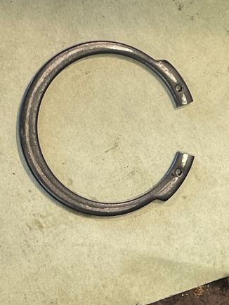 Cleaned up on wire wheel.