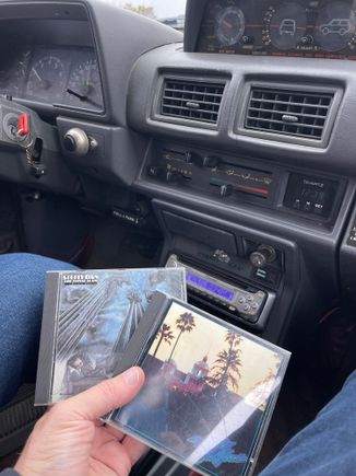 First test of the CD player. My son chose these.