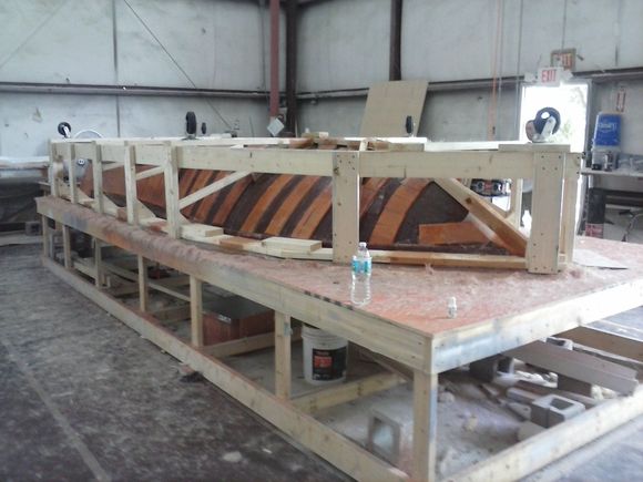 New mold framed out