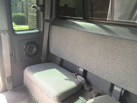 Rear setup