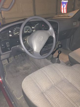 Crappy iPhone pic of inside