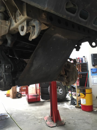 first remove tires, and any skid plates