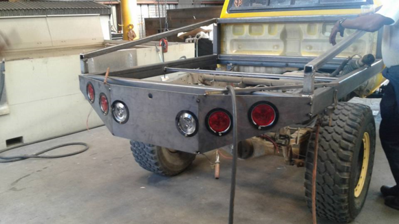 making sure the lights fit