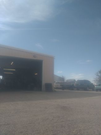 10-24-2016 - At the shop spending money, on NOT the 4runner. Oh yeah Big flock of geese in the air to share.