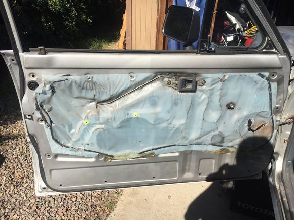 you can pull the plastic off and put it back on with some gasket sealant.