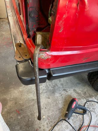 Kinda worked but i also had to use other things like a section of 2x4 and a hunk of 2” square steel to pry against.
