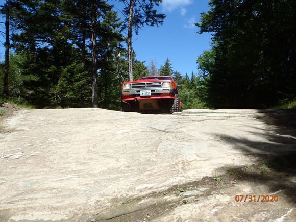 over in VT a few years ago.  more challenging than the roads above...