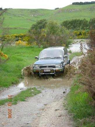Mud puddle Danseys Pass 1206