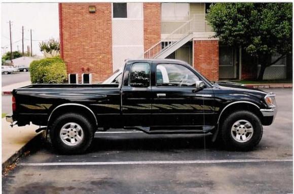 This is an old picture of my Toyota when I just bought it new back in 1996.