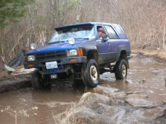 Rock mount in narrows