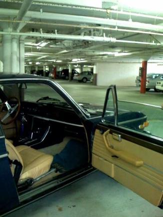 Interior shot with door panel