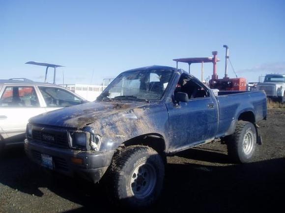 a bad day for me, bad idea to sidehill big drifts when stock