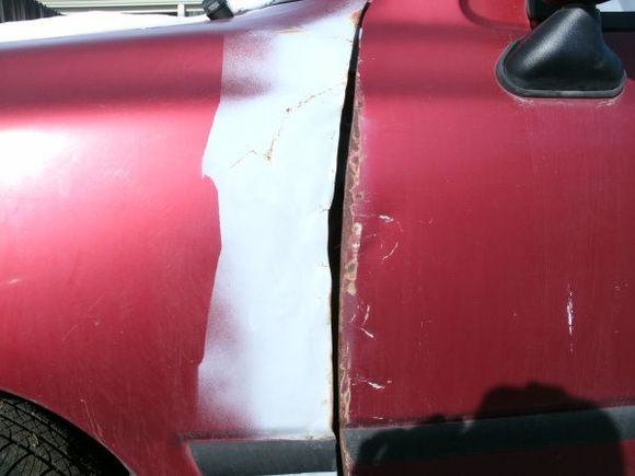 600xFront quarter and door body rash