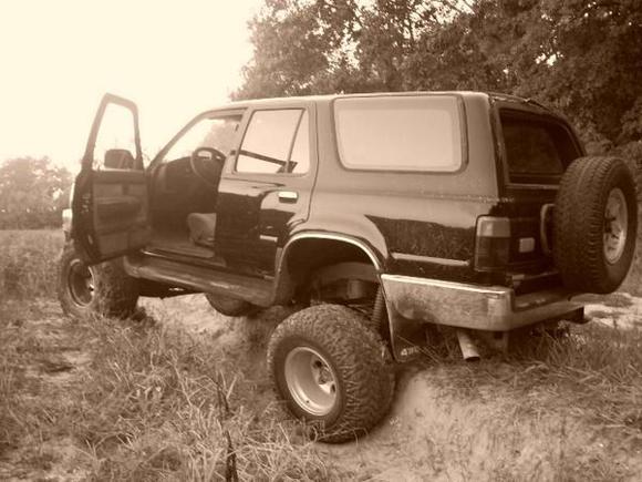 flexed out