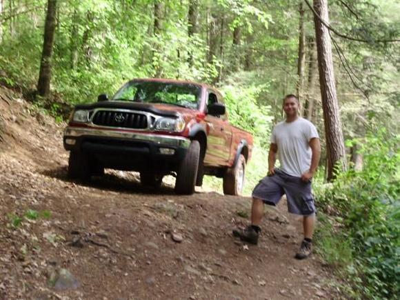 Me at my favorite camping spot